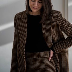 Banana Republic Houndstooth Blazer